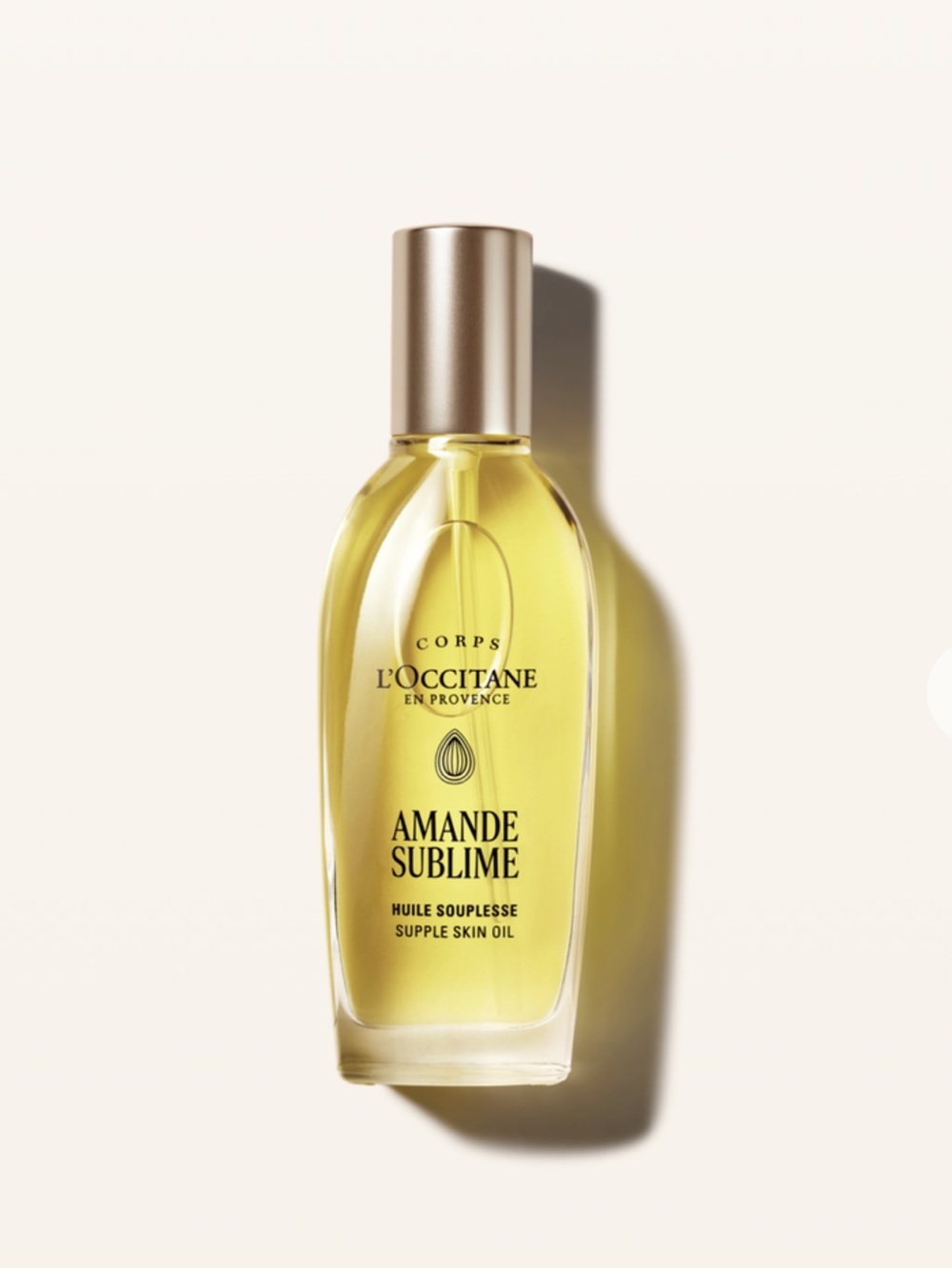 Loccitane AMANDE SUPPLE SKIN OIL NEW 3.3oz